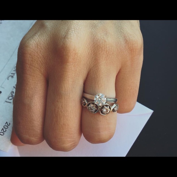 .70 D SI2 Round Soilitaire diamond engagement ring - Picture 1 of 1